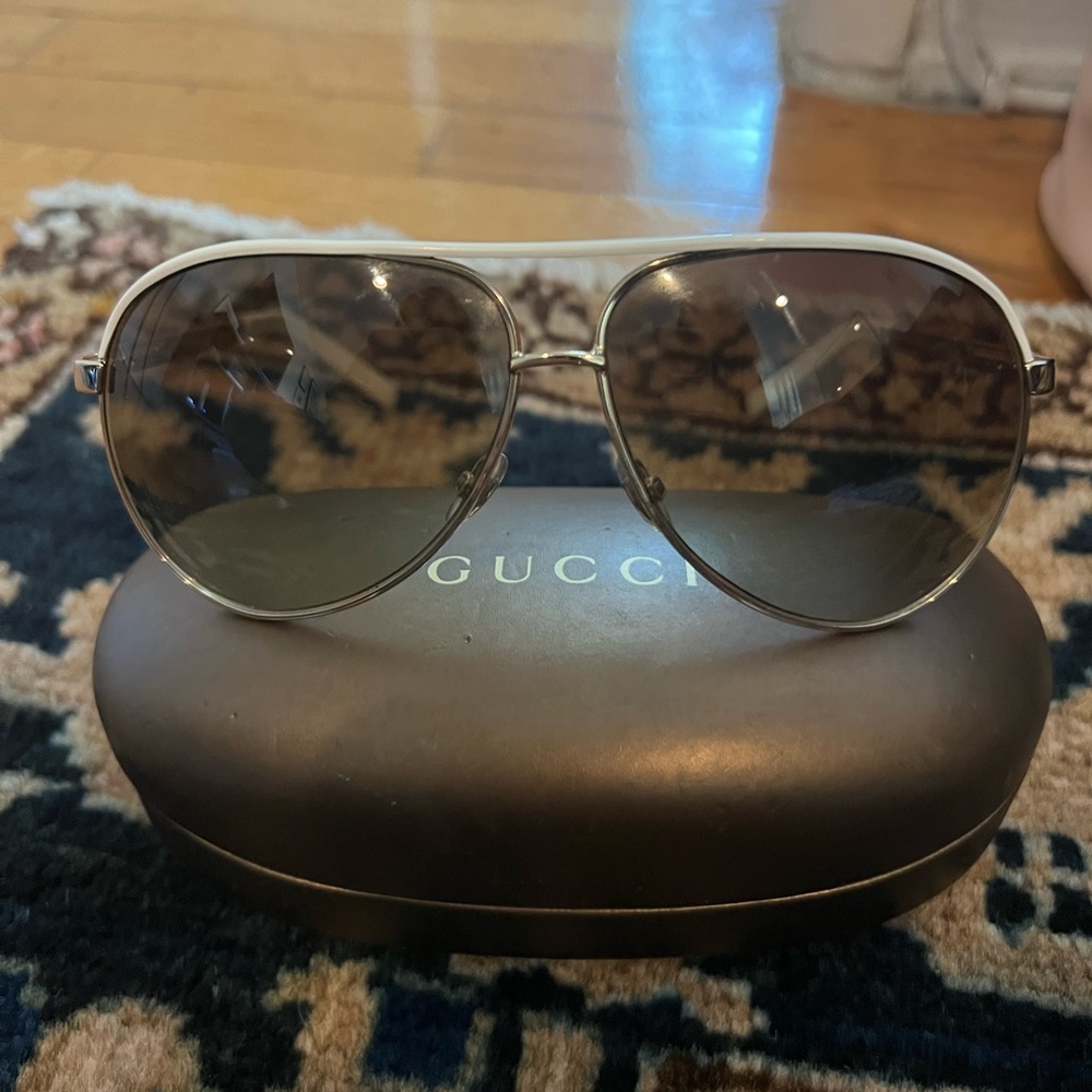 COPY - Gucci Aviator Sunglasses with Case